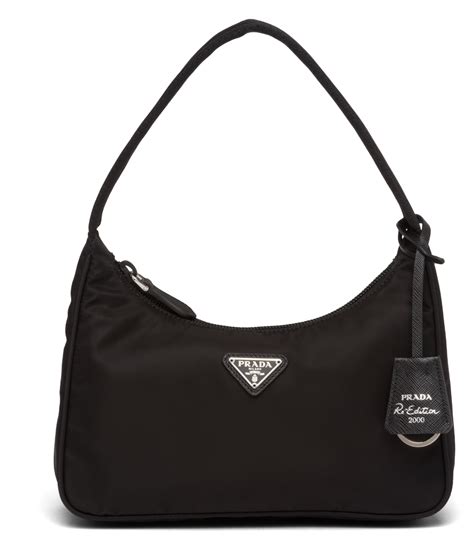 prada mini nylon bag vintage|Prada nylon tote bag small.